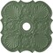 Ekena Millwork Flower Ceiling Medallion (Fits Canopies up to 6 1/4"), 29"OD x 3 5/8"ID x 1 3/8"P, Athenian Green CM29FWAGF - alternate 1